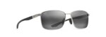 Maui Jim Men's and Women's Kaala Polarized Rectangular Sunglasses, Silver/Neutral Grey, Medium - Image 7