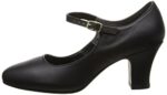 Capezio Women's Manhattan Character Shoe, Black, 11 Wide - Image 2