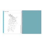Blue Sky 2023-2024 Academic Year Teacher Weekly and Monthly Lesson Planner, 8.5" x 11", Flexible Cover, Wirebound, Dots (100330-A24) - Image 8