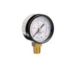 Winters 2 inch Dial Size, Economy Utility Dry Pressure Gauge, Brass Internals, Black Steel Case, Dual Scale 30 inch Hg-0 Vac/kPa, 3-2-3% Accuracy, 1/8 inch NPT Bottom Mount, Vacuum Pressure Gauge - Image 2