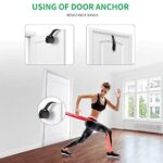 WIKDAY Pull Up, Workout Bands for Exercise, Thick Heavy Resistance Band Set with Door Anchor, Elastic Bands for Body Stretching, Crossfit Training at Home/Gym for Men & Women - Image 3