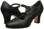Capezio Women's Manhattan Character Shoe, Black, 11 Wide - Image 3