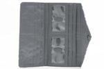 Big Skinny Women's Leather Slimvelope Tri-Fold Checkbook Slim Wallet, Holds Up to 40 Cards, Lightweight,slim, Graphite Cobble - Image 4
