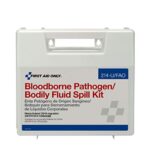 First Aid Only 214-U/FAO Body Fluid Clean Up Kit, 23-Piece Blood Pathogen Clean Up Kit in Plastic Case - Image 5