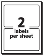 Avery Hello My Name Is Name Tags, White with Blue Border, 100 Removable Name Badges (05141) - Image 4