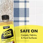 Goo Gone Adhesive Remover - 8 Ounce - Surface Safe Adhesive Remover Safely Removes Stickers Labels Decals Residue Tape Chewing Gum Grease Tar - Image 7