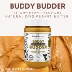 BUDDY BUDDER Bark Bistro Company, Ruff Ruff Raw, 100% Natural Dog Peanut Butter, Healthy Peanut Butter Dog Treats, Dog Enrichment, Dog Pill Pocket, Made in USA, (17 oz Jars) - Image 8