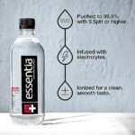 Essentia Bottled Water LLC, Ionized Alkaline Water; 99.9% Pure, Infused with Electrolytes, 9.5 pH or Higher a Clean, Smooth Taste, 20 Fl Oz (Pack of 24) - Image 5