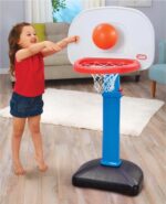 Little Tikes Easy Score Basketball Set, Blue, 3 Balls - Amazon Exclusive, 23.75 x 22 x 61 inches - Image 3