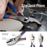 7-piece Workpro Pliers Set with Groove Joint, Long Nose, Slip Joint, Linesman, and Diagonal Pliers for DIY & Home Use - Image 8