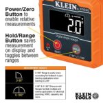 Klein Tools 935DAG Digital Electronic Level and Angle Gauge, Measures 0 - 90 and 0 - 180 Degree Ranges, Measures and Sets Angles - Image 15