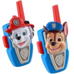 New PAW Patrol Walkie Talkies - Set of 2 Kids Walkie Talkies Chase and Marshall – Excellent Walkie Talkies for Toddlers