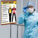 Safety Awareness Poster,"Safety First", 18" X 24" Laminated Front and Back Long-Lasting Workplace Safety First Poster - Image 6
