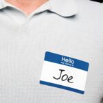 Avery Hello My Name Is Name Tags, White with Blue Border, 100 Removable Name Badges (05141) - Image 3