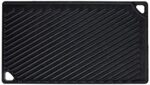 Lodge LDP3 Cast Iron Rectangular Reversible Grill/Griddle, 9.5-inch x 16.75-inch, Black - Image 6