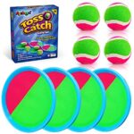 Ayeboovi Toss and Catch Ball Game Outdoor Toys for Kids Yard Games Beach Toys Outside Games for 3 4 5 6 7 8 9 10 Year Old Boys Girls (Upgraded) - Image 2