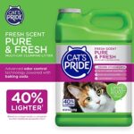Cat's Pride Premium Lightweight Clumping Litter: Pure & Fresh - Up to 10 Days of Powerful Odor Control - Multi-Cat, Scented, 10 Pounds - Image 8