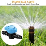 Gardrip Drip Irrigation 1/2" Switch Valve：5 Pack Drip Line 1/2 Inch Shut Off Valve Fits of 1/2 Inch Drip Irrigation Tubing (.570-.620" ID) for Garden Lawn Irrigation System - Image 4