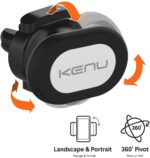 Kenu Airframe Magnetic Phone Car Mount for Air Vent - Portable Mobile Holder - 360 Degree Rotation - 6 Powerful Magnets with 1 Reusable Steel Plate - Use with Latest iPhones, Samsungs, and Androids - Image 8