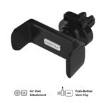 Kenu Airframe Ultra with Insta-Grip tech | Universal Smartphone Car Vent Mount Holder for All iPhone, Android, Pixel, Samsung, LG, Huawei, Xiaomi, Oppo, OnePlus, Black, Large to XL Phones - Image 2