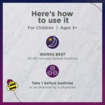 Zarbee's Kids 1mg Melatonin Gummy; Drug-Free & Effective Sleep Supplement for Children Ages 3 and Up; Natural Berry Flavored Gummies; 50 Count - Image 6