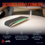 Poly Sync 40 Smart Speakerphone (Plantronics) - Flexible Workspaces - Connect to PC/Mac via USB-A or USB-C and Smartphones via Bluetooth - Works with Teams, Zoom – Amazon Exclusive - Image 3