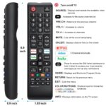 【Pack of 2】 New Universal Remote for All Samsung TV Remote, Replacement Compatible for All Samsung Smart TV, LED, LCD, HDTV, 3D, Series TV - Image 5