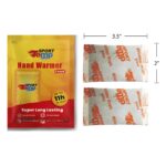 Odorless Hot Hand Warmer (45 Pairs) - Up to 11 Hours of Heat, Super Long Lasting - Easy, All Natural - Air Activated, for Body& Toes - Sport Temp - Image 8