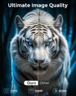 CiBest Mini Projector, 2025 Upgraded Full HD 1080P Support Video Projector, Portable Small Movie Projector, Compatible with iOS/Android/Windows/TV Stick/Box/USB/HDMI - Image 7