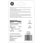 GE Appliance Clear Light Bulb 40w, A15 Bulb Type, Medium Base | 415 Lumens | 2-Count per Pack (1-Pack) - Image 2