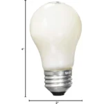 GE Lighting 15 Watt A15 Soft White Light Bulb (8 Pack) - Image 2