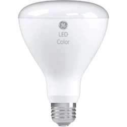GE LED+ Soft White/Daylight LED Light Bulbs with Remote, 9.5W, No App or Wi-Fi Required, A19 (1 Pack)