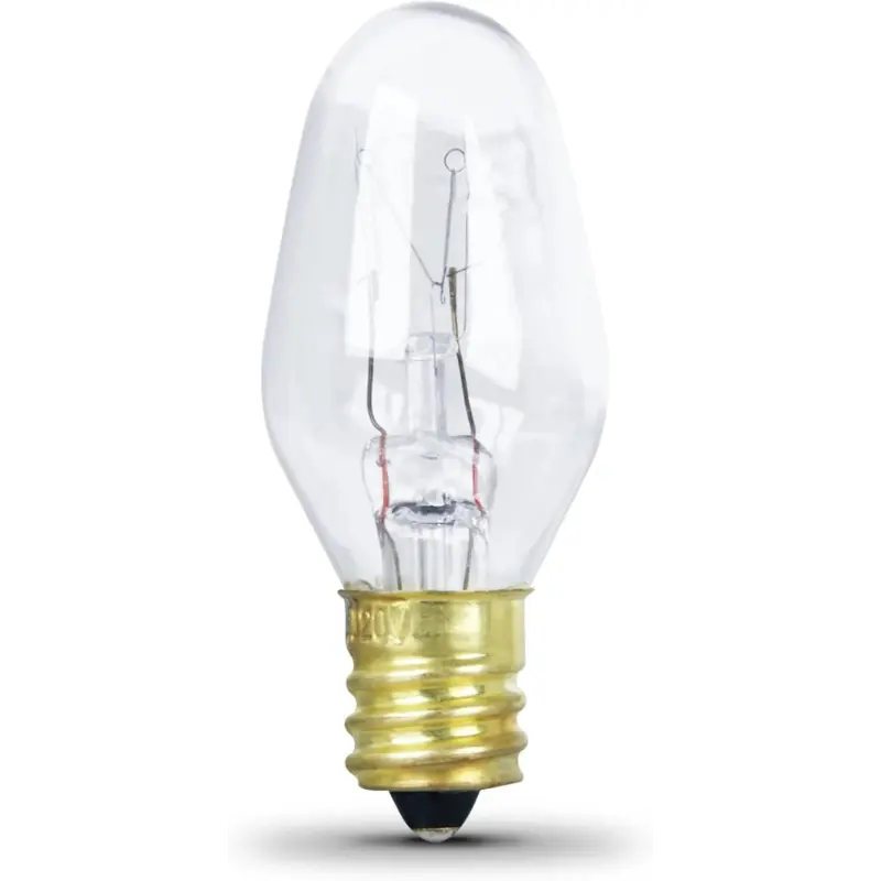 51fBz8m2bgL._AC_SL1500_ Feit Feit-BP10C71/2/RP 10-Watt C7 Appliance Incandescent Light Bulb (2-Pack) Electric-BP10C71/2/RP, 2 Count (Pack of 1) - Image 1