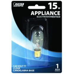 Feit Electric Bp15t7 T7 Incandescent Tube Bulb 15w Clear (Pack of 6)