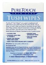 Tush Wipes for Adults 24 Individual Flushable Moist Wipes - Image 5