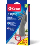 Playtex Living Reuseable Rubber Cleaning Gloves (Small, 1 Pack), Premium Protection Reusable Household Gloves