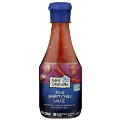 Blue Dragon Thai Sweet Chili Sauce, 10.5 Oz (Pack of 1), Dipping Sauce, Marinade, Squeezy Bottle, Gluten Free, Vegan