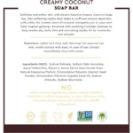 Desert Essence Creamy Coconut Soap Bar -Softening Jojoba Oil, Soothing Colloidal Oatmeal – Safe for Sensitive Skin, Face & Body, Vegan, Cruelty-Free - Image 6