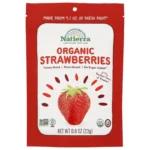 NATIERRA Organic Freeze Dried Srawberries, 0.8 OZ