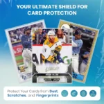 1000 Premium Penny Sleeves – Ultra-Clear 2mil Trading Card Protectors for Standard Size Cards – Fits Baseball, Football, Basketball, and TCG – Bulk Pack (100/500/1000 Count) - Image 8