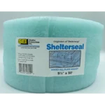 Shelterseal Rigged Sill Plate Gasket, Sill Seal, Aqua (5 1/2"x50')