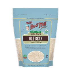 Bob's Red Mill Organic High Fiber Oat Bran Hot Cereal, 18-ounce
