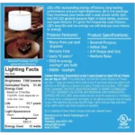 GE Lighting 21758 Light Bulb General Purpose Daylight A21 LED 12 (75-Watt Replacement), 1100-Lumen Medium Base, 2 Count (Pack of 1) - Image 5