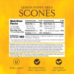 English Scone Mix, Lemon Poppyseed by Sticky Fingers Bakeries – Easy to Make English Scones Fresh Baked, Makes 12 Scones (1 pk) - Image 8